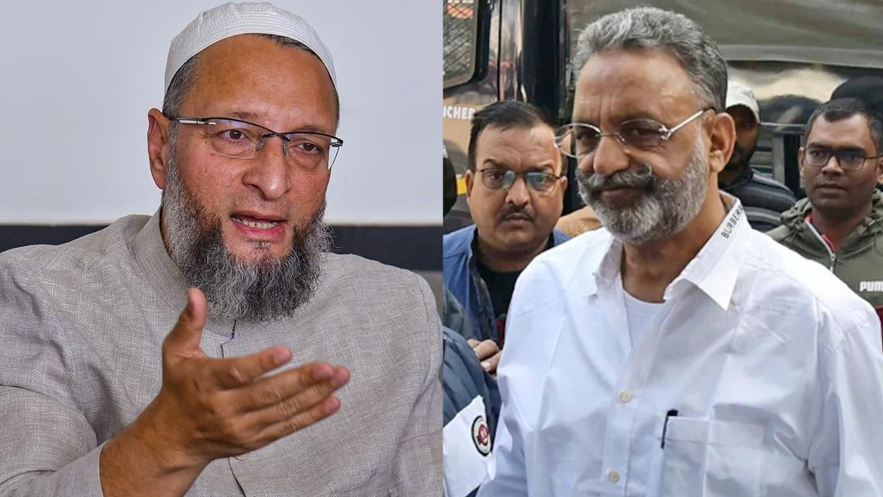 owaisi reaction mukhtar ansari death