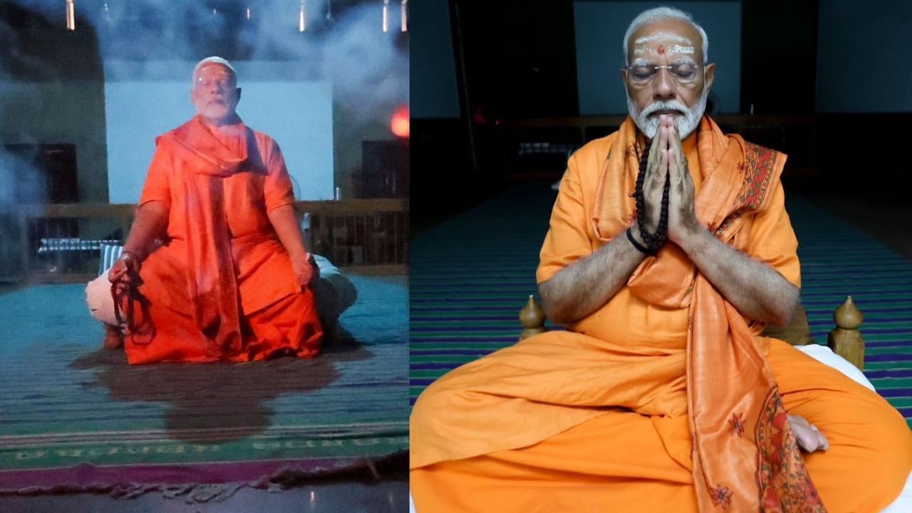 PM Modi meditation