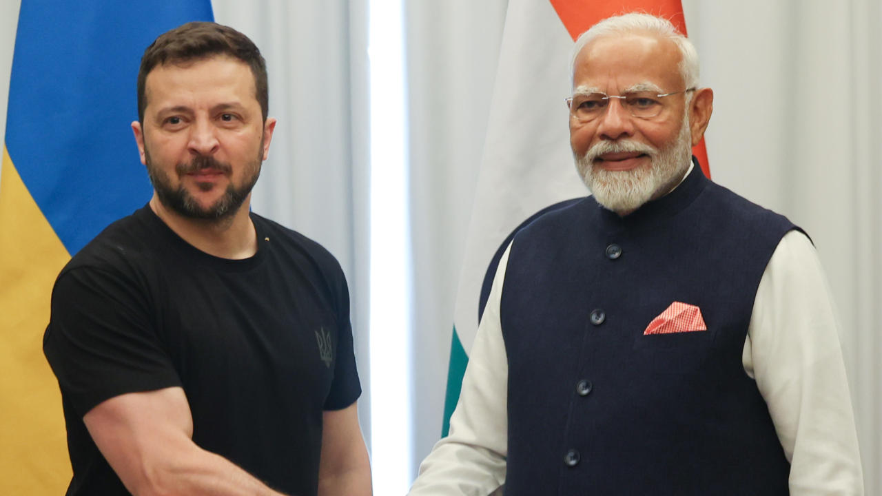 PM Modi Ukraine President Volodymyr Zelenskyy