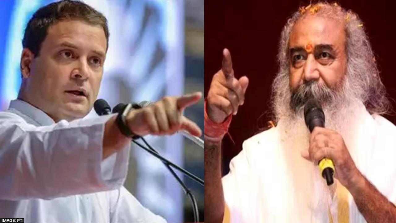 acharya pramod krishnam slams rahul gandhi