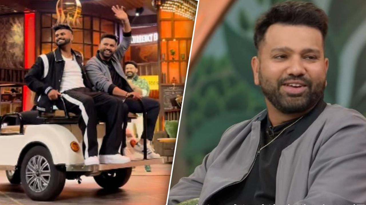 rohit sharma and shreyas iyer in kapil sharma show