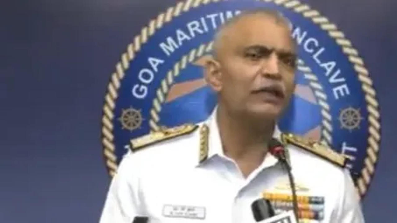 Indian Navy Chief Admiral R Hari Kumar