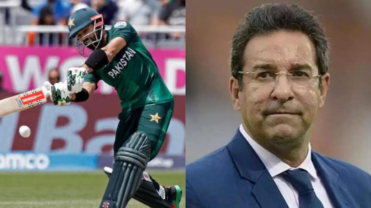 Mohammed Rizwan and Wasim Akram 