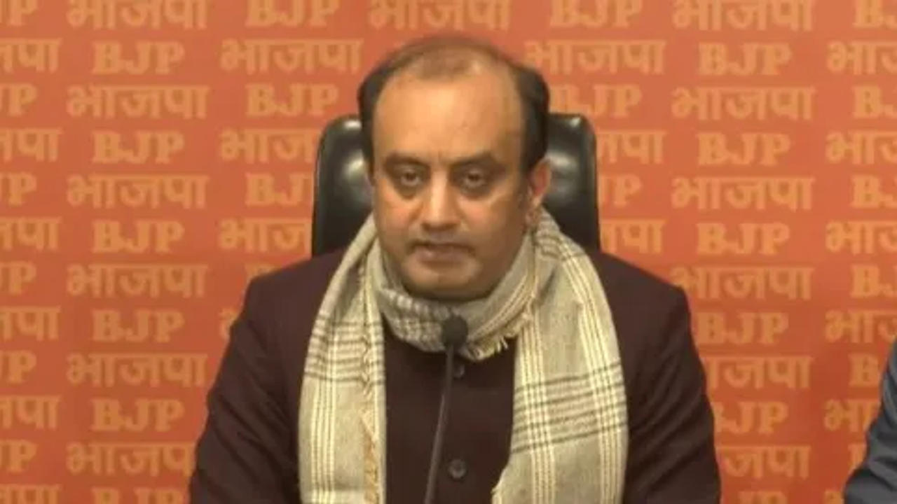 BJP national spokesperson Sudhanshu Trivedi