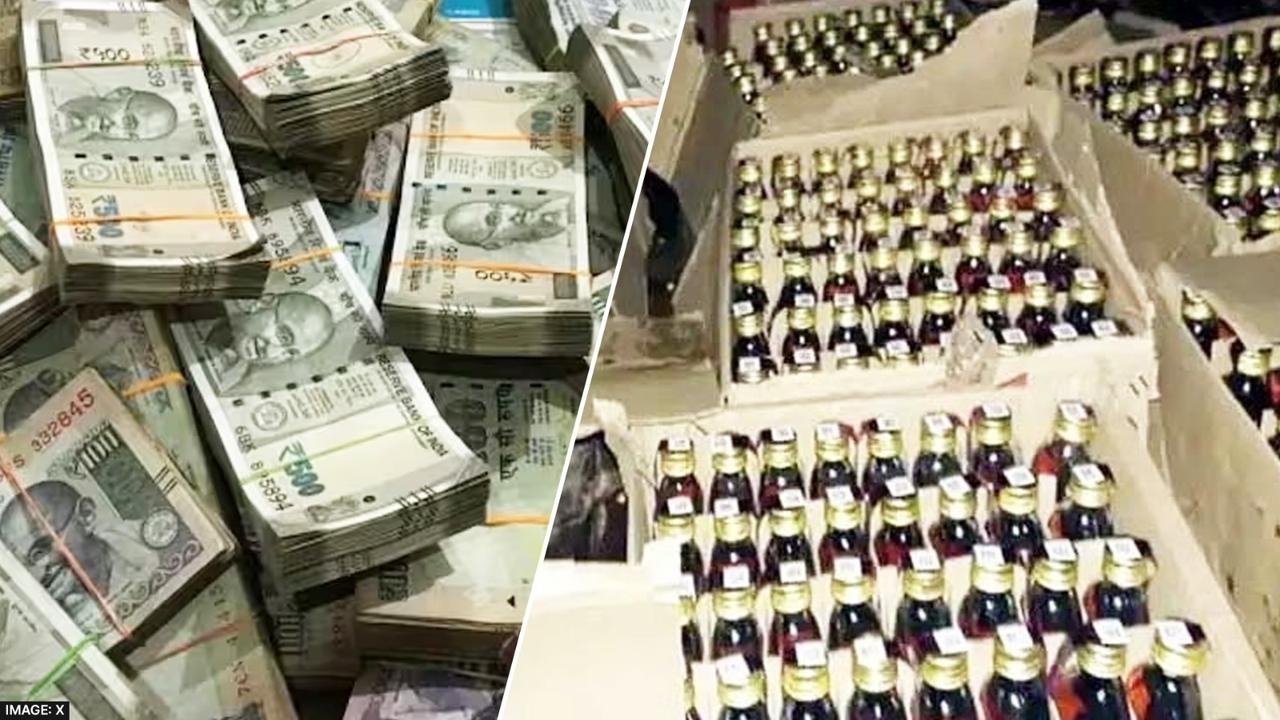 Illegal liquor cash seized