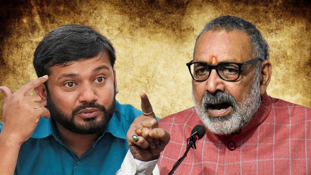 Kanhaiya Kumar, Giriraj Singh