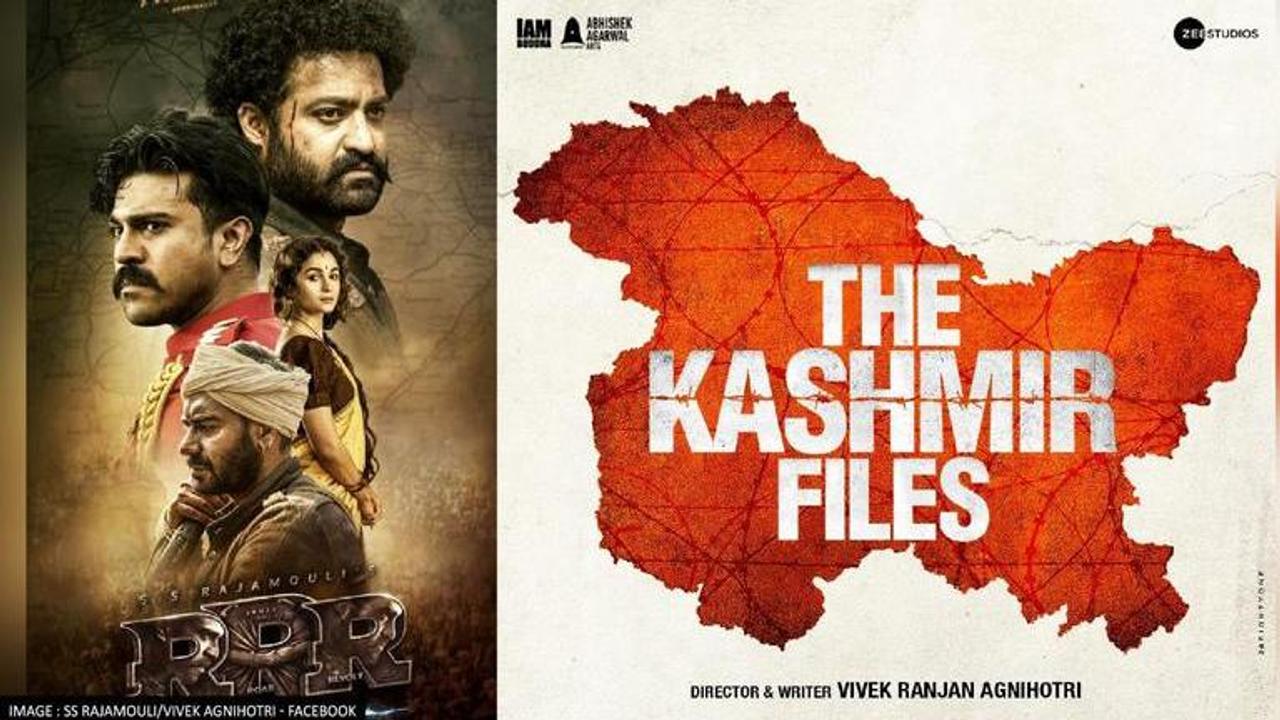 RRR, RRR release, RRR box office collection, The Kashmir Files business affected by RRR, The Kashmir Files day 15 collection, RRR collection overseas