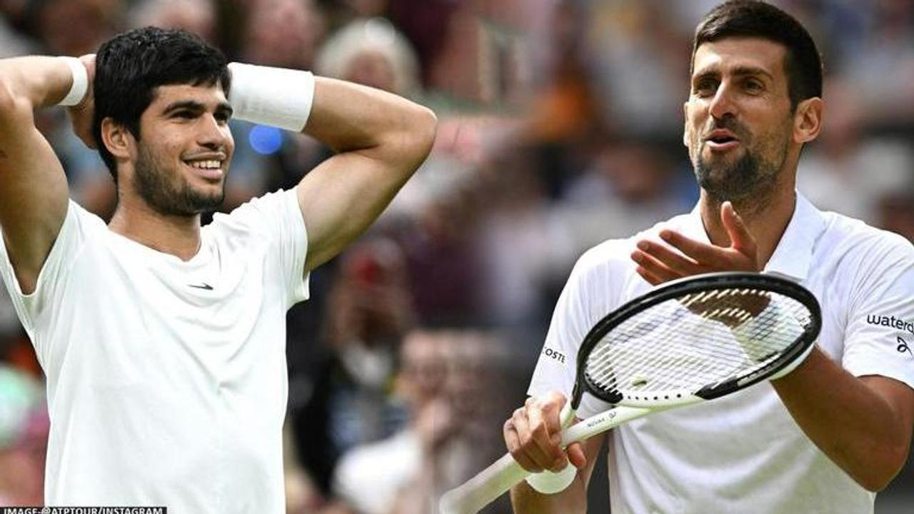 Carlos Alcaraz, Novak Djokovic, Wimbledon 2023