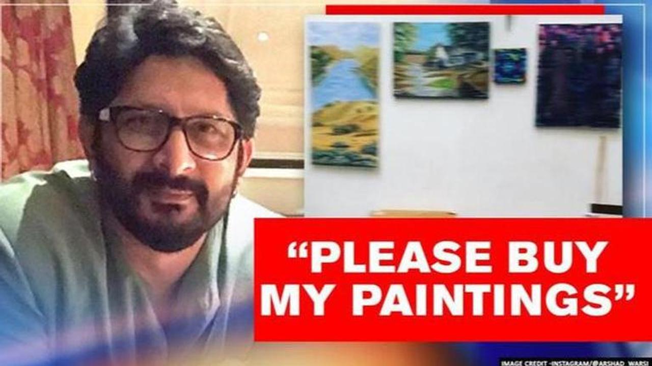 Arshad Warsi pokes fun at high electricity bills with latest paintings, celebs join in