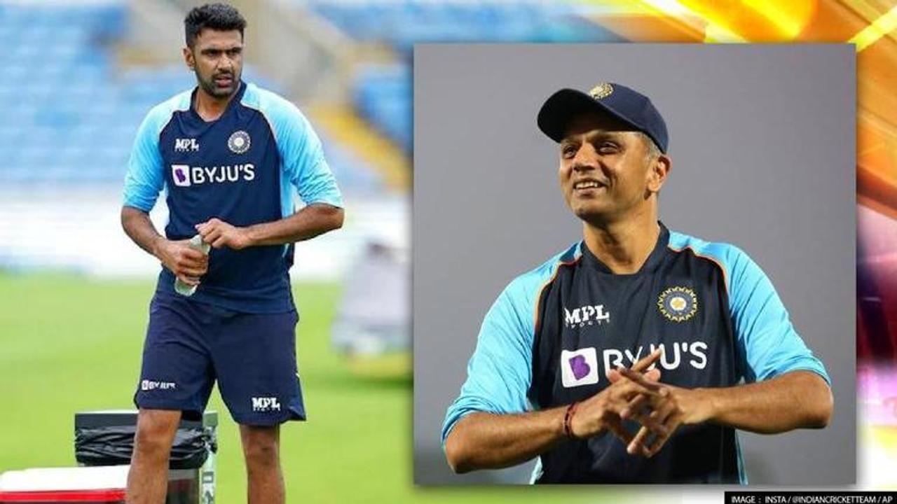 R Ashwin Rahul Dravid