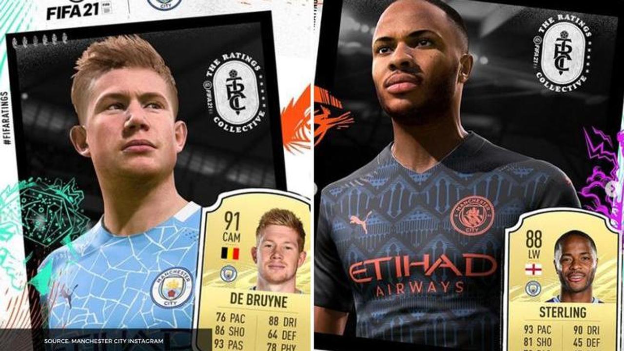 manchester city fifa 21 ratings