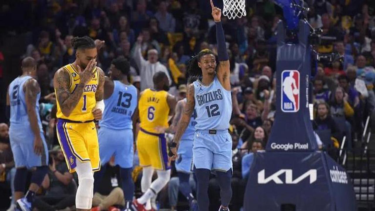 Morant, Grizzlies stave off elimination, beat Lakers 116-99