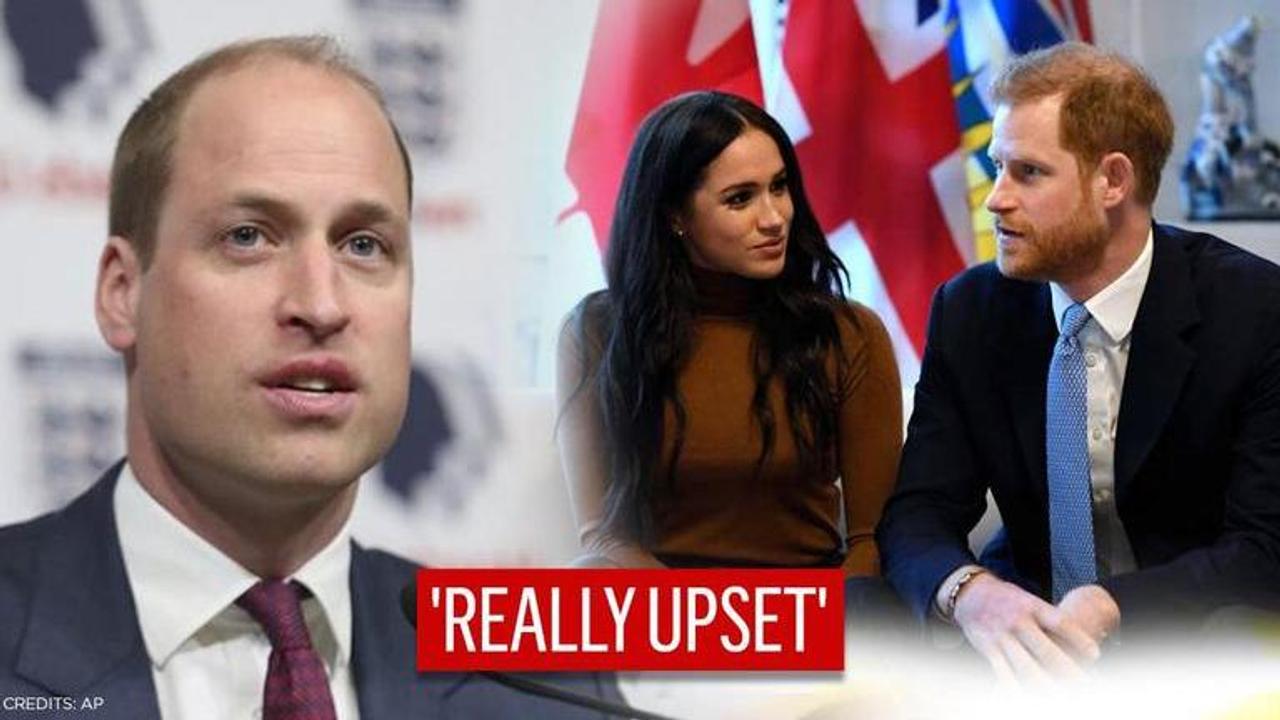 Prince William 'upset and shocked’ at Prince Harry’s behaviour towards Queen