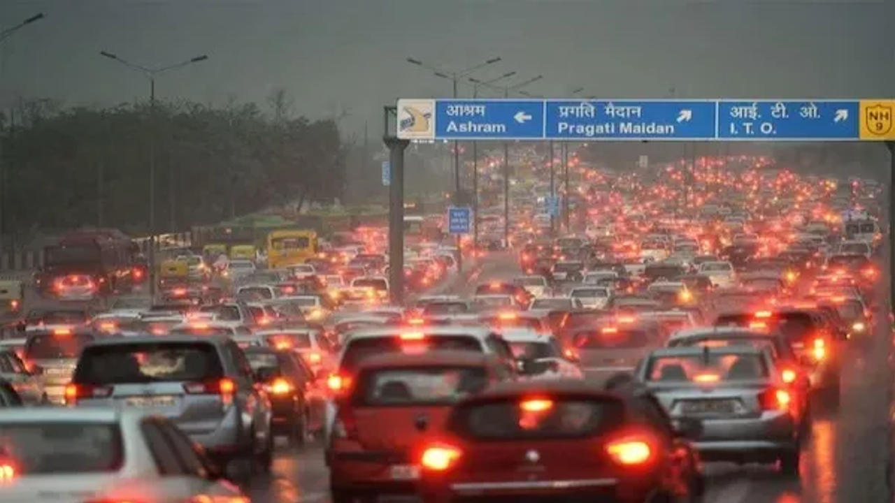 Delhi traffic