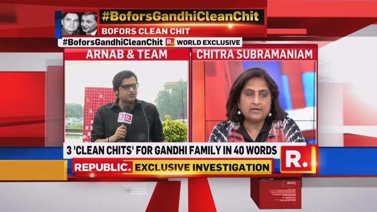 Bofors was made to give clean chit to Gandhis