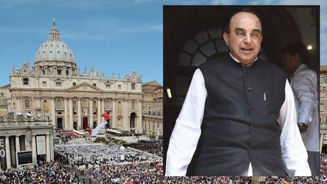 Scrap all ties with the Vatican and close its embassy, says Dr Subramanian Swamy to PM Modi. Here's why