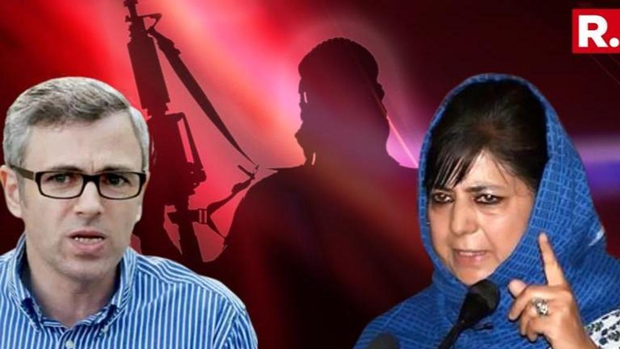 Mehbooba Mufti justifies terrorists abducting kin of J&K Police personnel, while Omar Abdullah calls out selective outrage of Army baiters