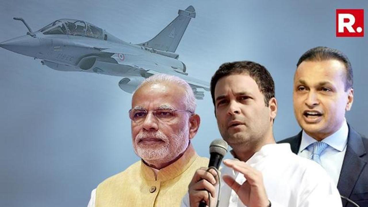 Rahul Gandhi Corners PM Modi, Anil Ambani Over Rafale Deal