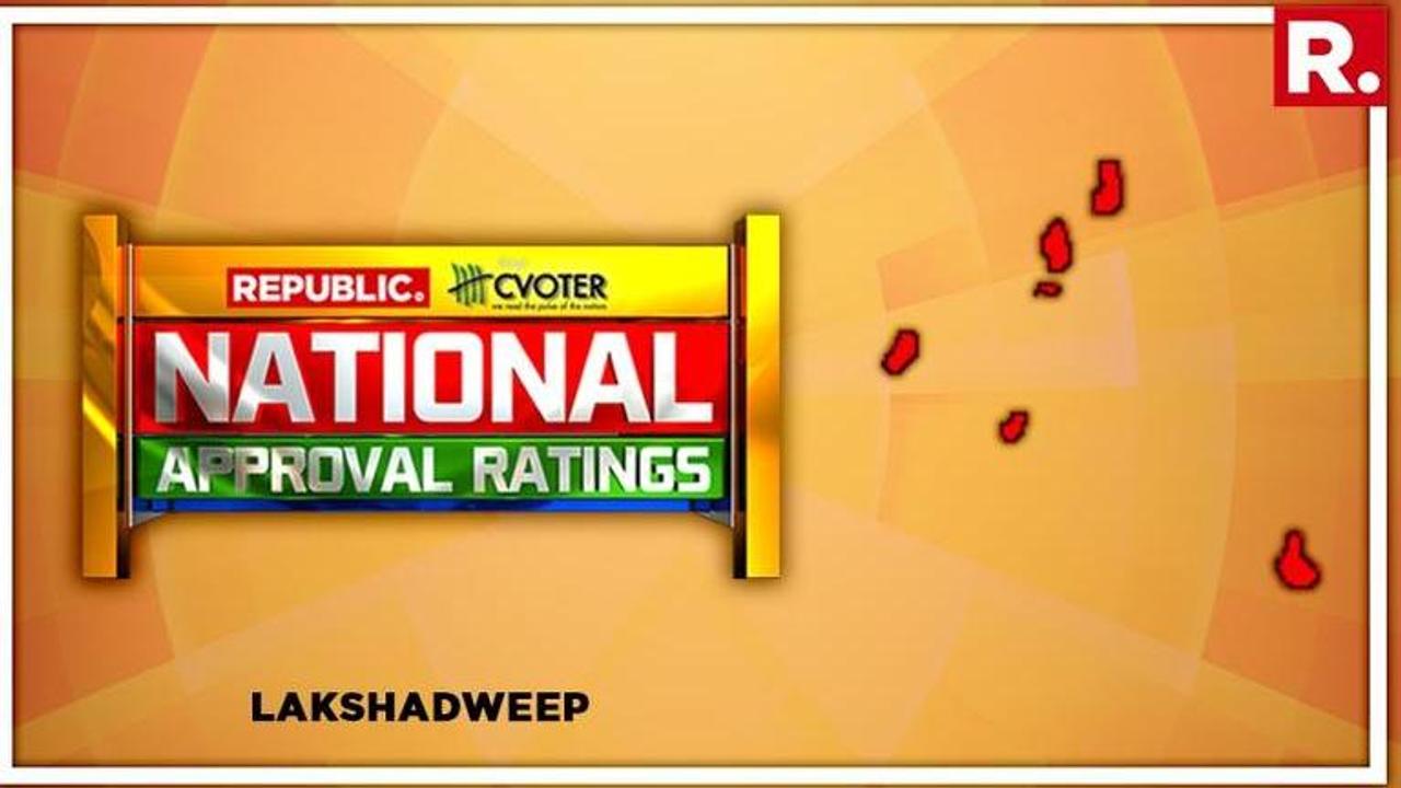 National Approval Ratings: UPA projected to rule Lakshadweep by acquiring the solo seat