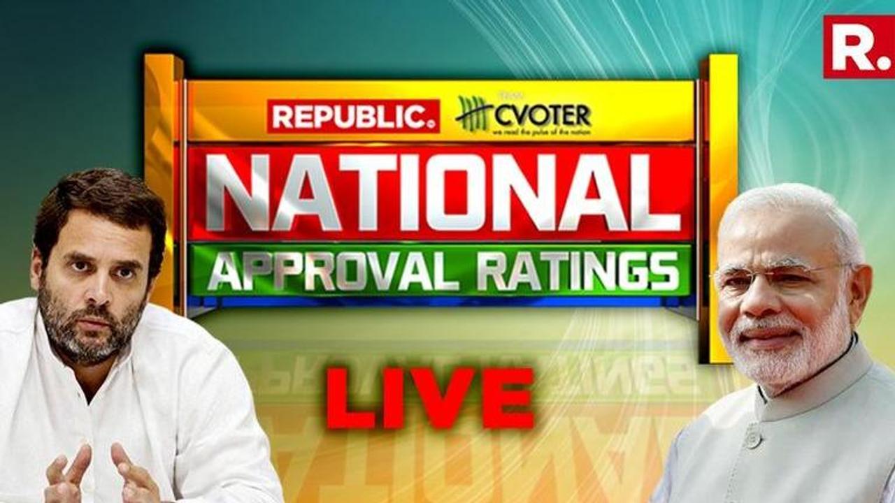 National Approval Ratings LIVE: In electorally critical November, will BJP, Congress or Mahagathbandhan win if general elections are held today? All predictions from the biggest poll here