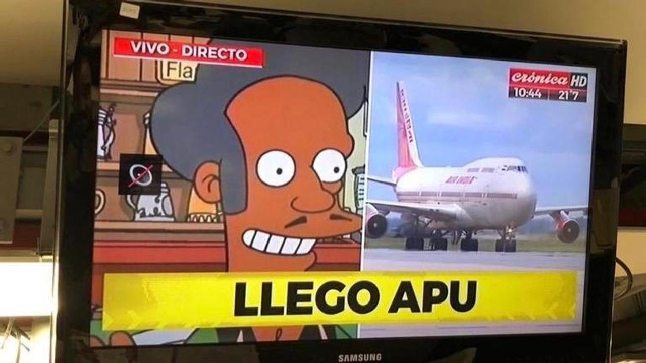 Argentinians apologise to India, praise PM Modi after one of their channels uses Apu from the Simpsons to describe his G-20 Summit arrival