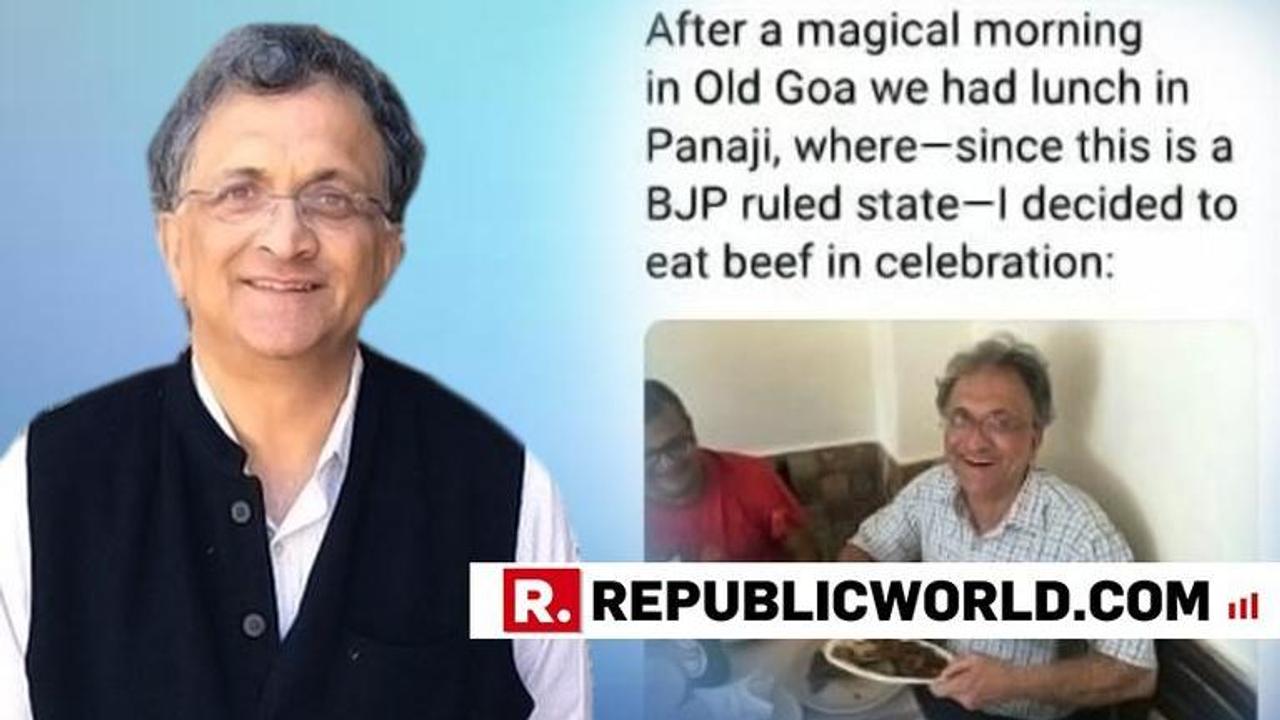 Ramachandra Guha deletes 'Goa beef celebration' photo, acknowledges it was in bad taste, slams BJP anyway