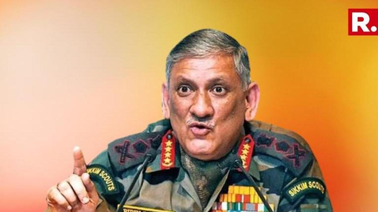 'Don't treat Army as a job provider organisation', warns Army chief Bipin Rawat