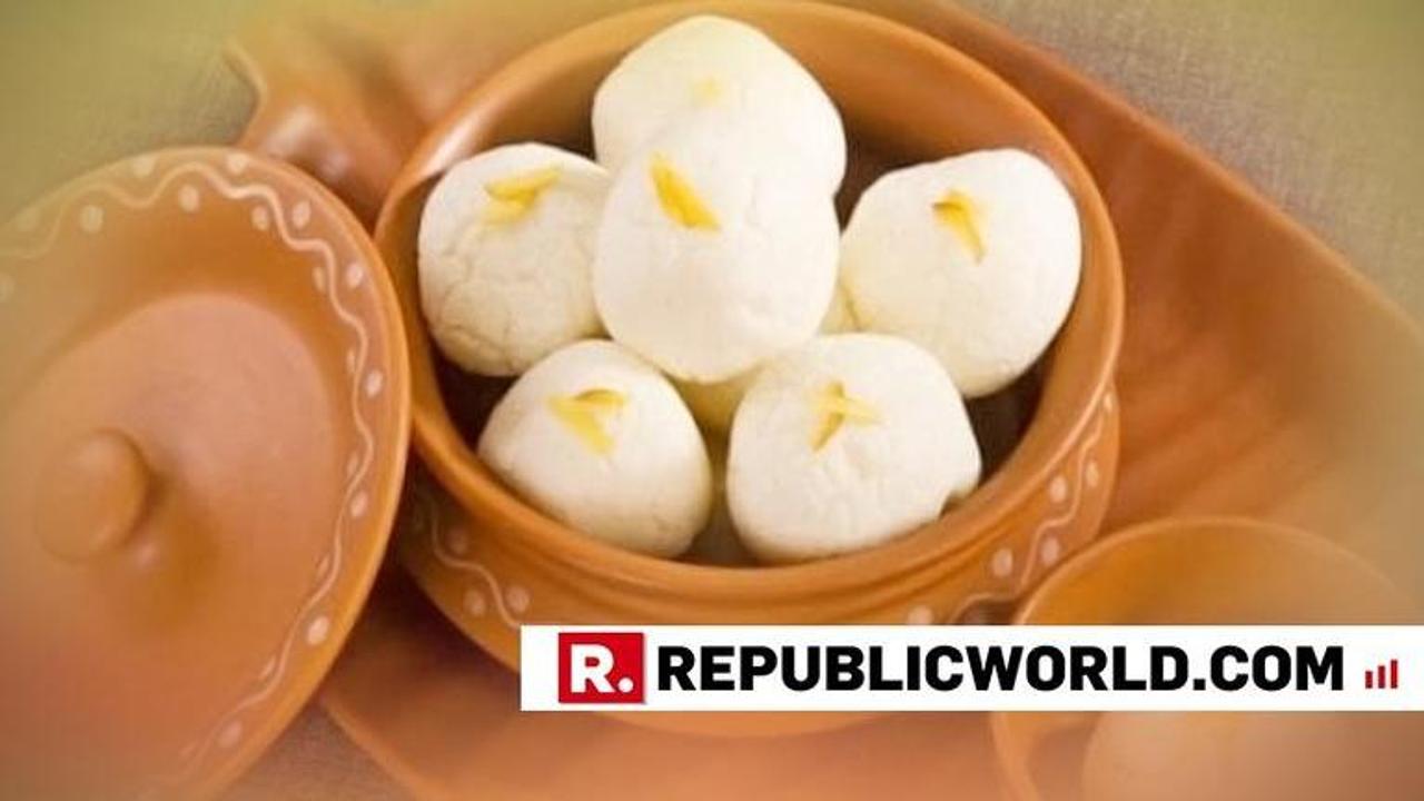 Postal stamp of Rasogolla released to mark the 150th year of syrupy sweet