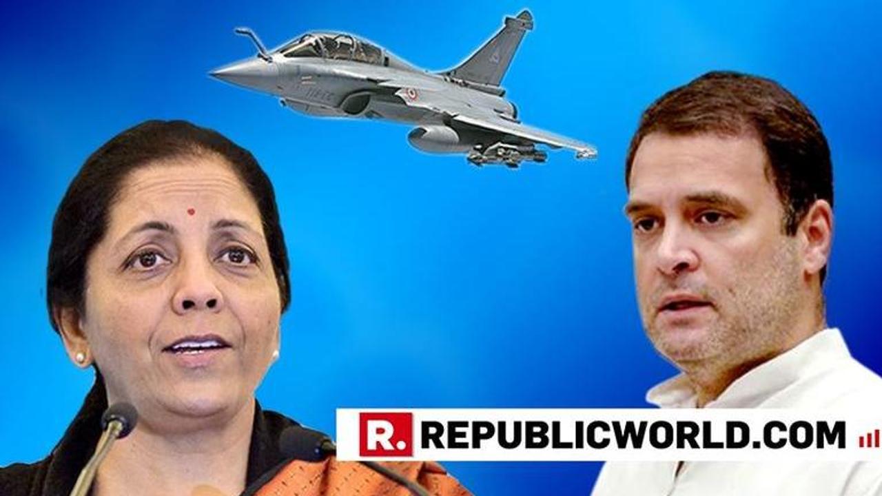 Rahul Gandhi demands Nirmala Sitharaman's resignation over claims on Rafale; Defence minister hits back with facts