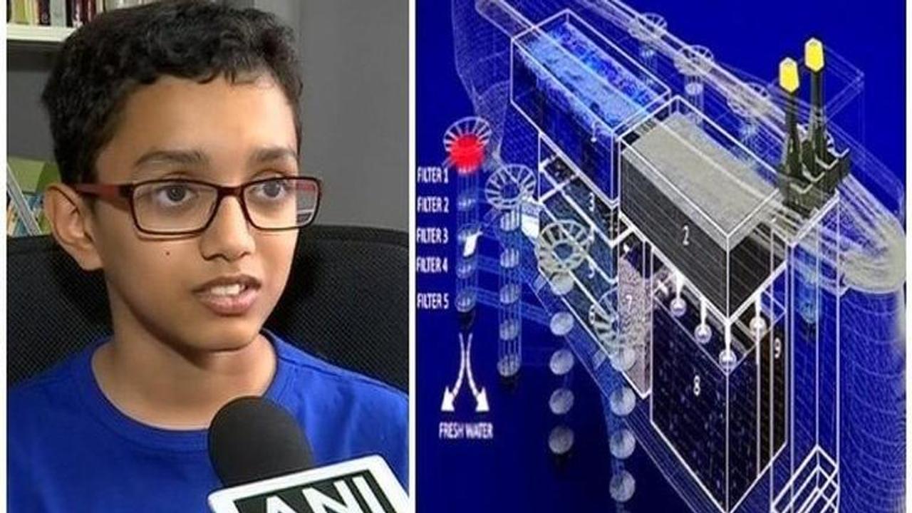 12-year-old Pune boy designs ship to clean oceans, save marine life