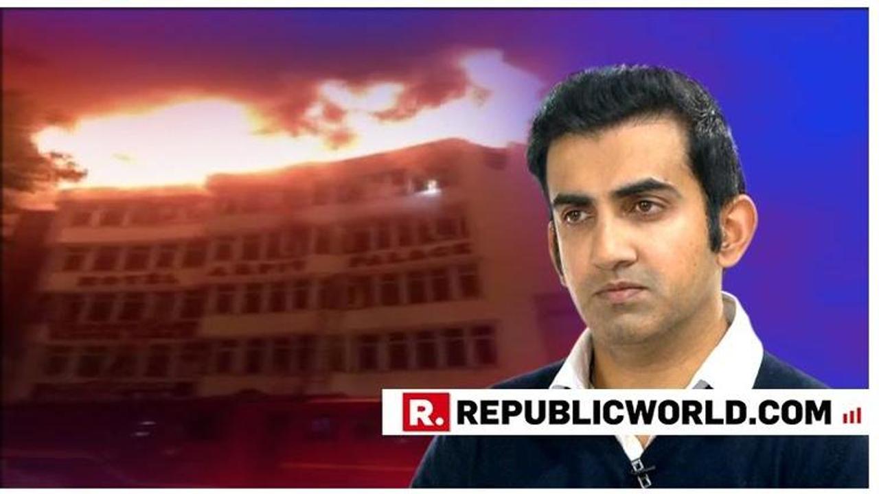 'Disgusting': Gautam Gambhir reveals Delhi hotel, which caught fire, used to flout rules