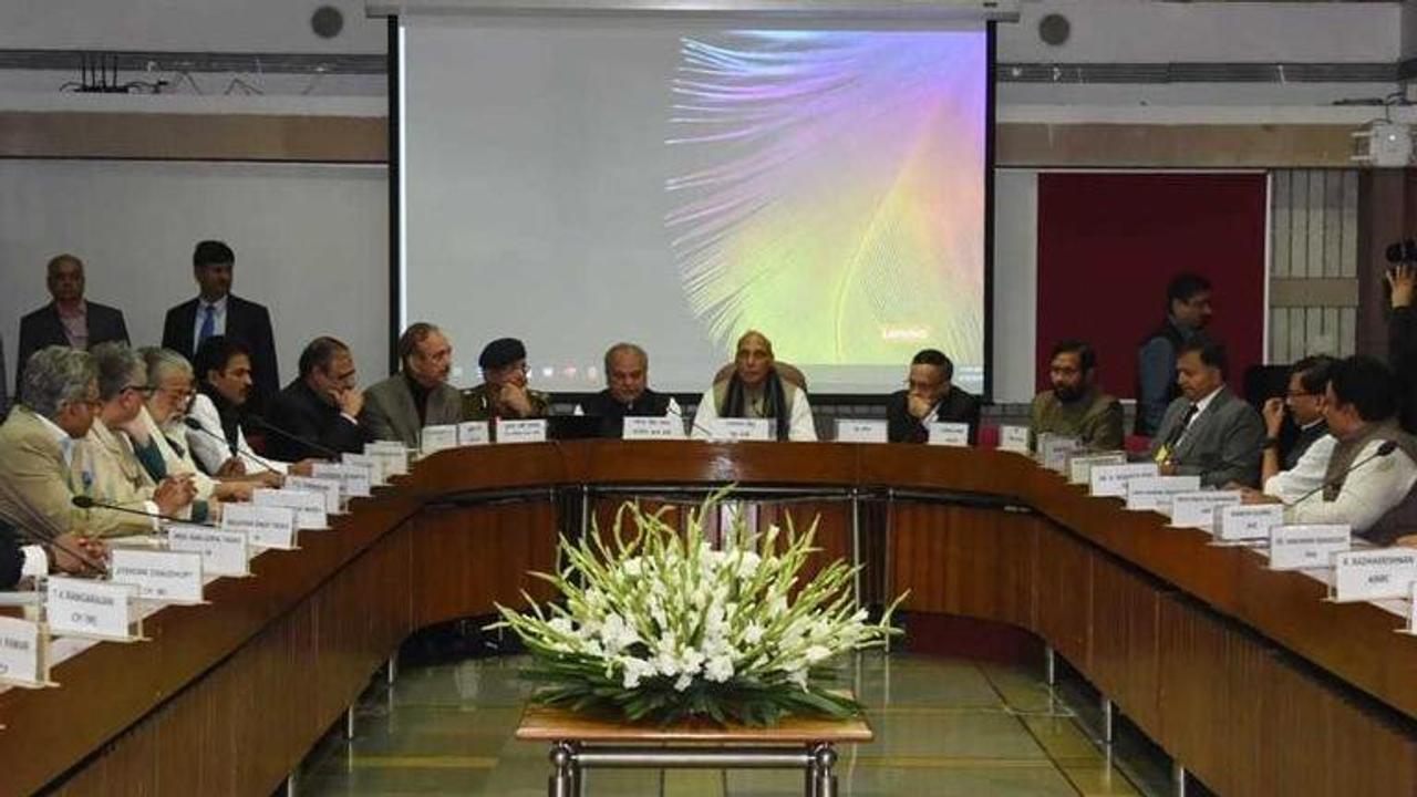 'We stand united, condemn support for terrorism from across border': Read the all-party resolution after meeting chaired by Home Minister Rajnath Singh on the Pulwama terror attack