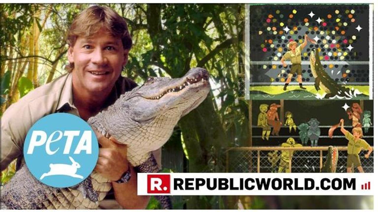 Animal rights organisation PETA slams the Google Doodle honouring Steve Irwin, netizens hit back