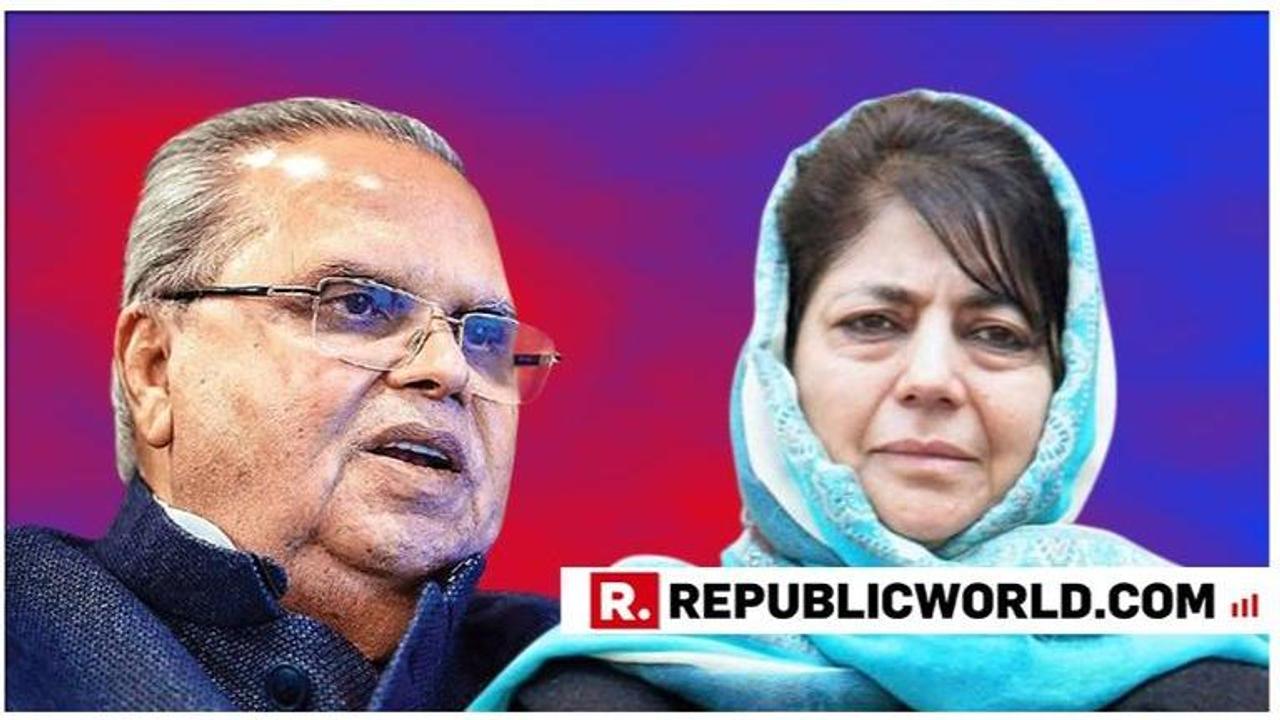 WATCH | J-K Governor Satya Pal Malik says "Only Tiranga raised here, Mufti free cross border if she wants to raise other flags" after Mehbooba Mufti threatens of ‘things you haven’t seen since 1947’ over Article 35A