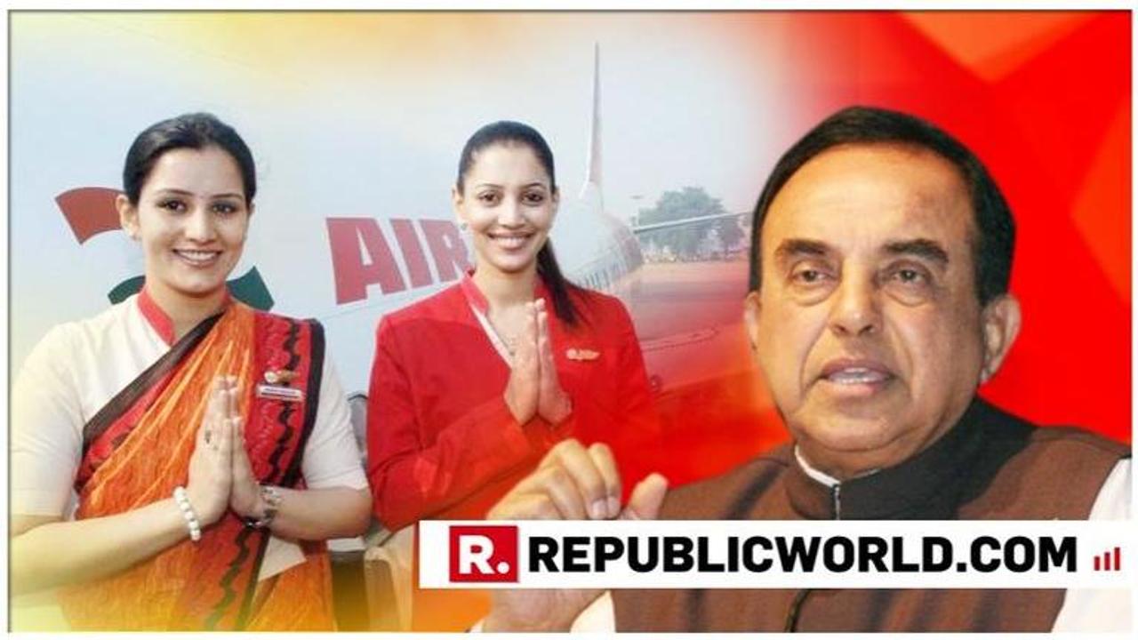 Dr Subramanian Swamy takes down netizen who made sexist comment about Air India staff. Here's what he said