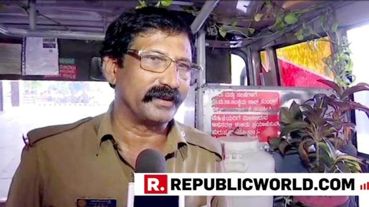 Bengaluru bus driver makes passengers breathe easier by keeping a mobile garden in his BMTC bus