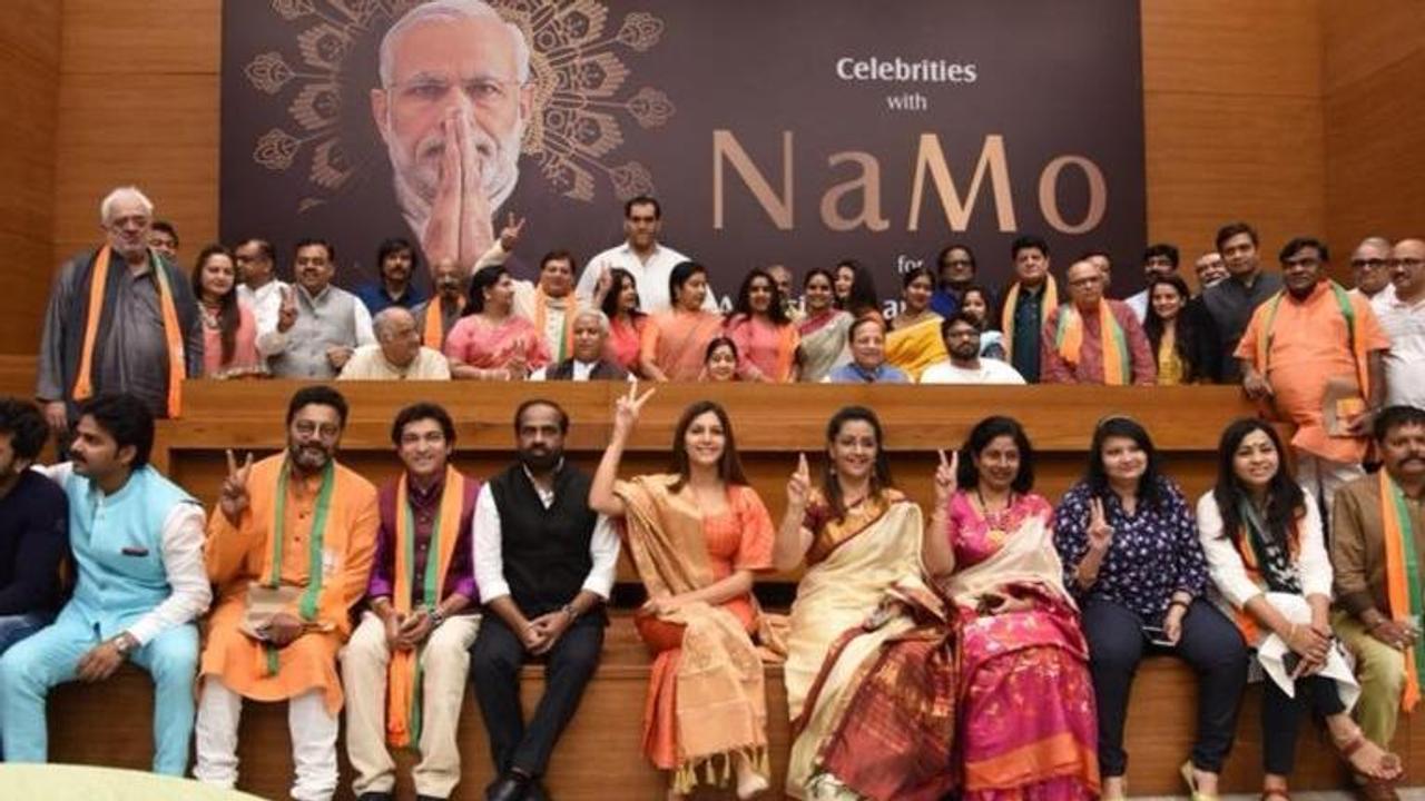 'Prime Minister Modi deserves to be the PM again’: Sapna Chaudhary, The Great Khali, Boney Kapoor, Poonam Dhillon, other artists root for BJP-led government again