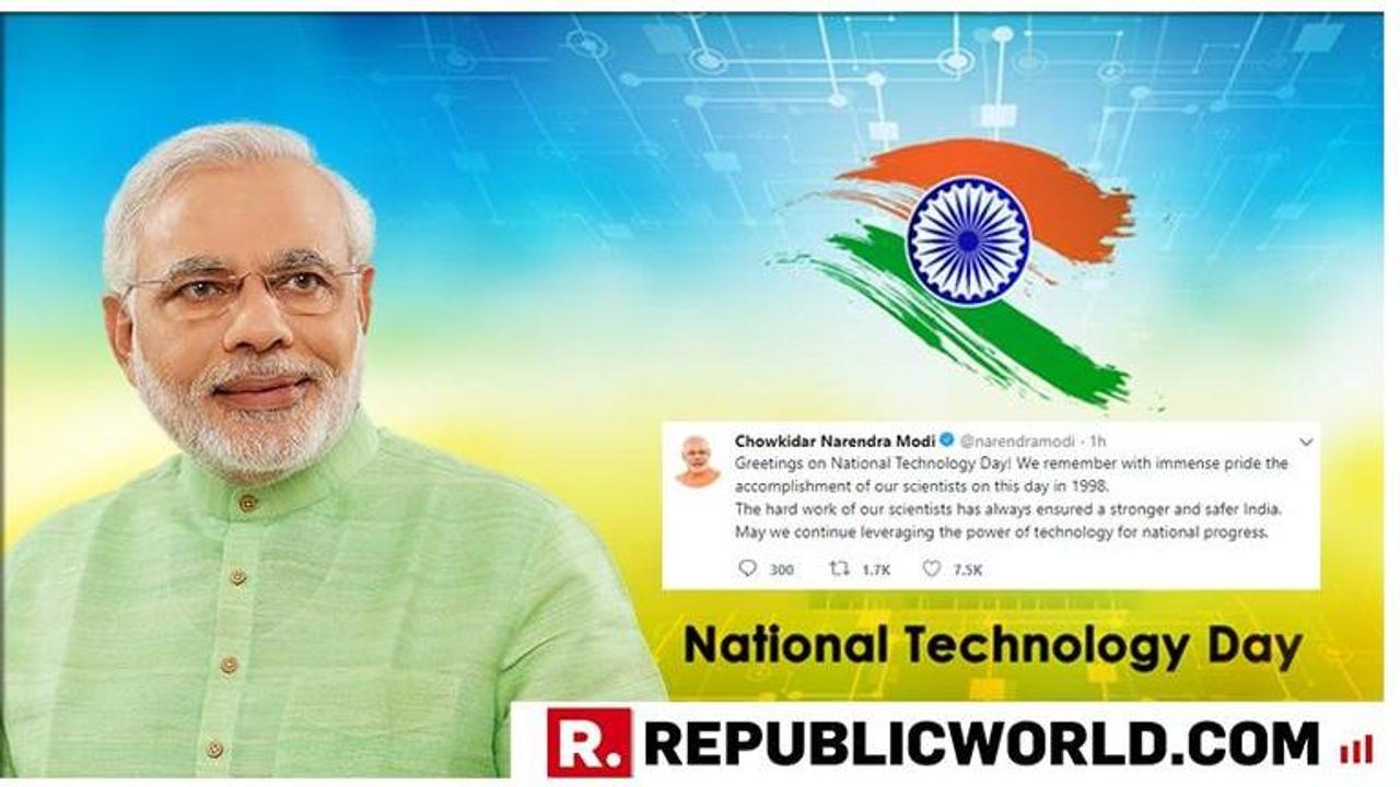 On National Technology Day, here is how PM Narendra Modi paid tribute to former PM Atal Bihari Vajpayee, Indian scientists remembering Pokhran success