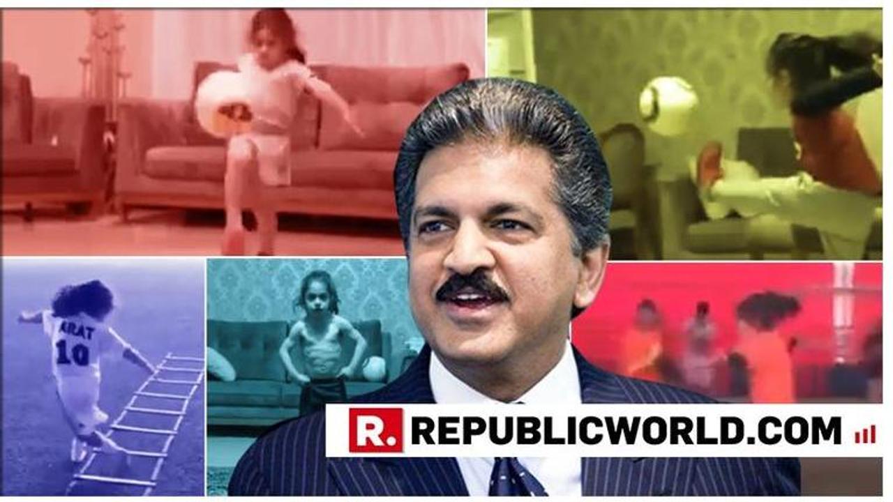 WATCH: 'I thought it was a little girl', Anand Mahindra can't stop talking about five-year-old Iranian boy’s exceptional football skills