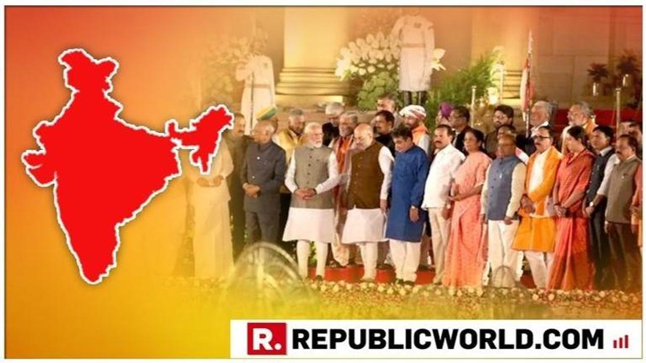 21 states - 58 ministers: Here's the state-wise breakup of the all-new Modi cabinet that took oath at Rashtrapati Bhavan