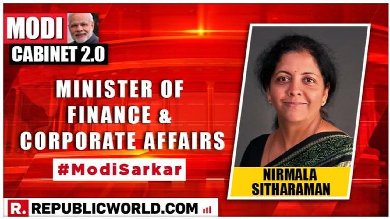 Modi Cabinet 2.0: Nirmala Sitharaman is the new Minister of Finance & Corporate Affairs; full portfolio list of the second Narendra Modi-led NDA government out