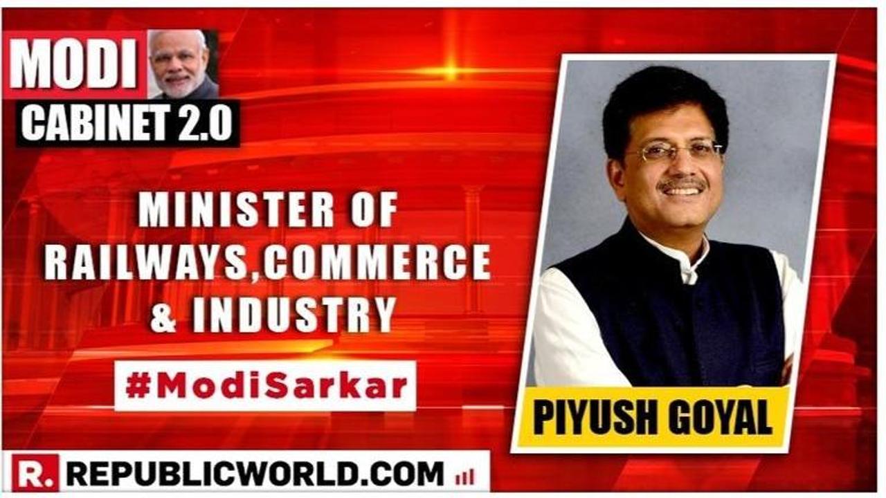 Modi Cabinet 2.0: Piyush Goyal is the new Minister of Railways & Commerce and Industry; full portfolio allocation of the second Narendra Modi-led NDA government out