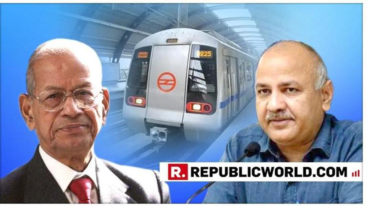 'Result of misunderstanding..,' writes Manish Sisodia to E Sreedharan over his objection to free Delhi metro rides for women. Read letter here