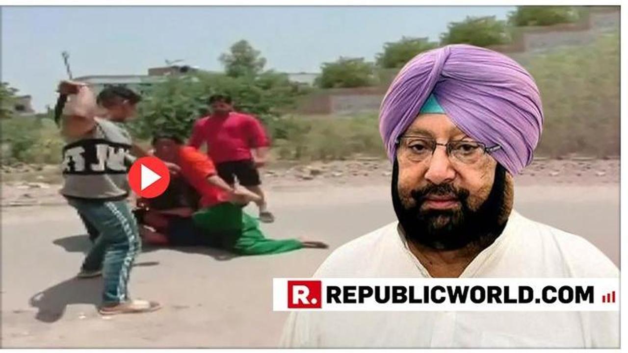 WATCH: Punjab CM Captain Amarinder Singh condemns the shocking video of local Congress leader's brother thrashing a woman, updates 'accused has been arrest'