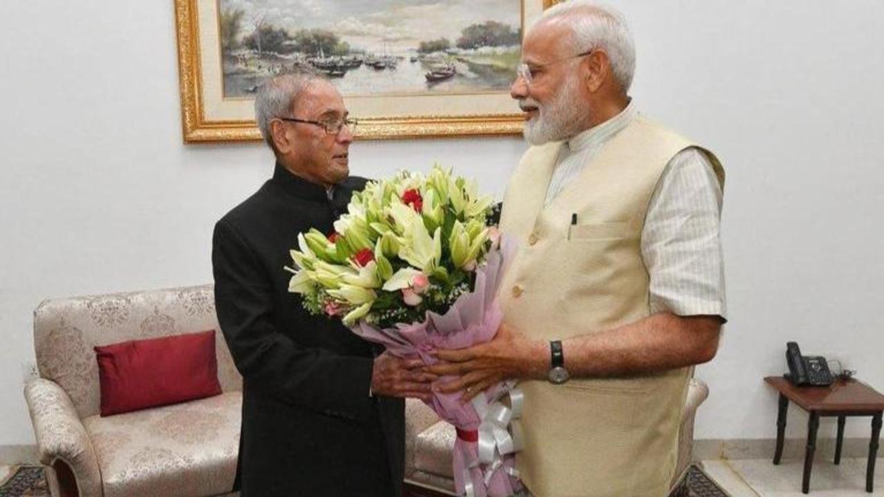 Former President Pranab Mukherjee lists benefits of Yoga, PM Narendra Modi says 'it is a matter of pride'. Read here