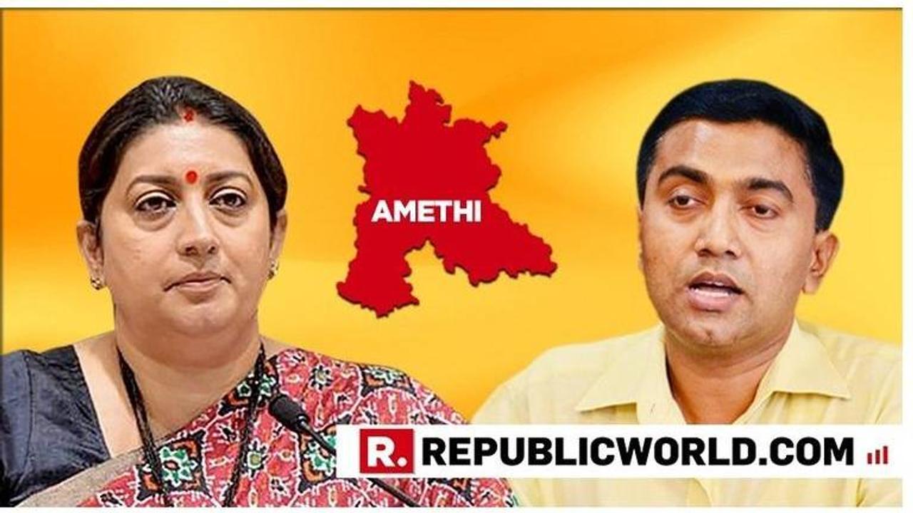 Union Minister Smriti Irani and Goa CM Pramod Sawant visit Amethi villages adopted by former Defence Minister Manohar Parrikar