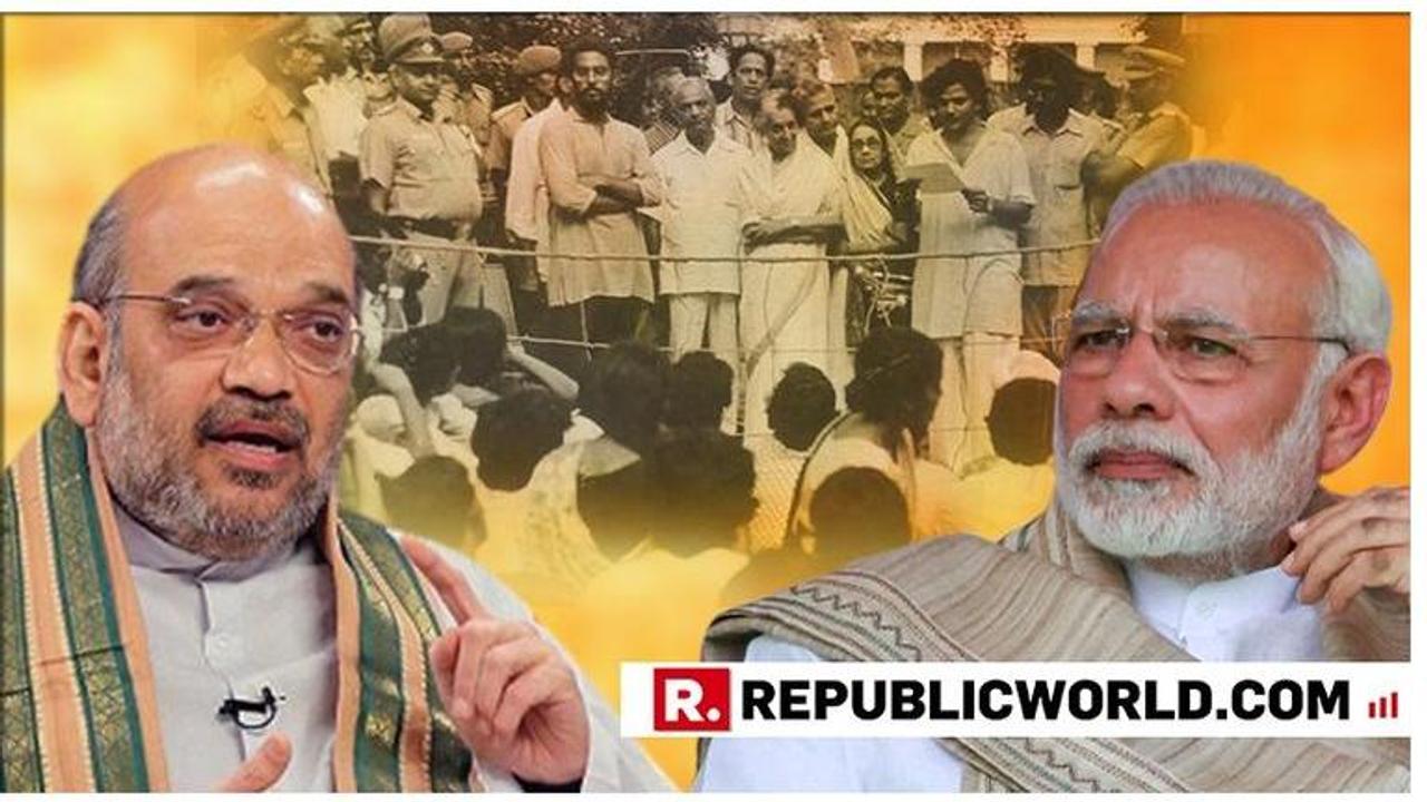 "India's democracy prevailed over authoritarian mindset": PM Modi, Amit Shah salute people who resisted Emergency on 44th anniversary of National Emergency