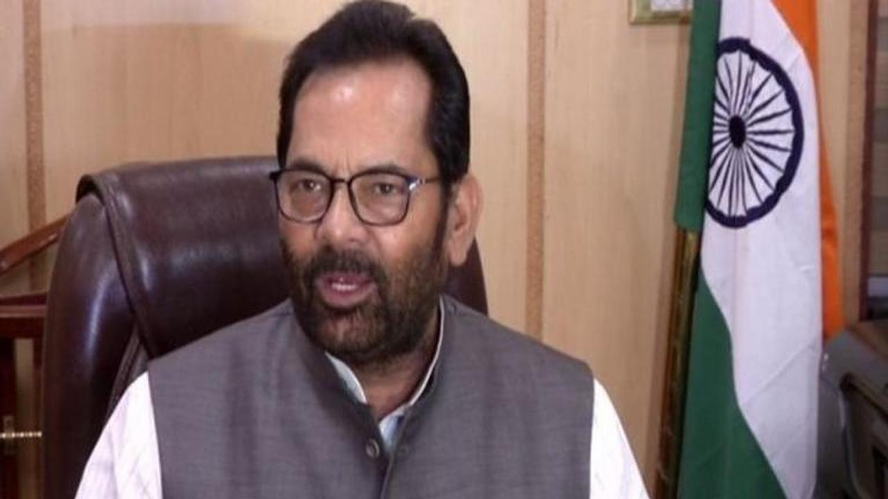 Lynching incidents shouldn't be politicised or given communal colour: Union minister Mukhtar Abbas Naqvi