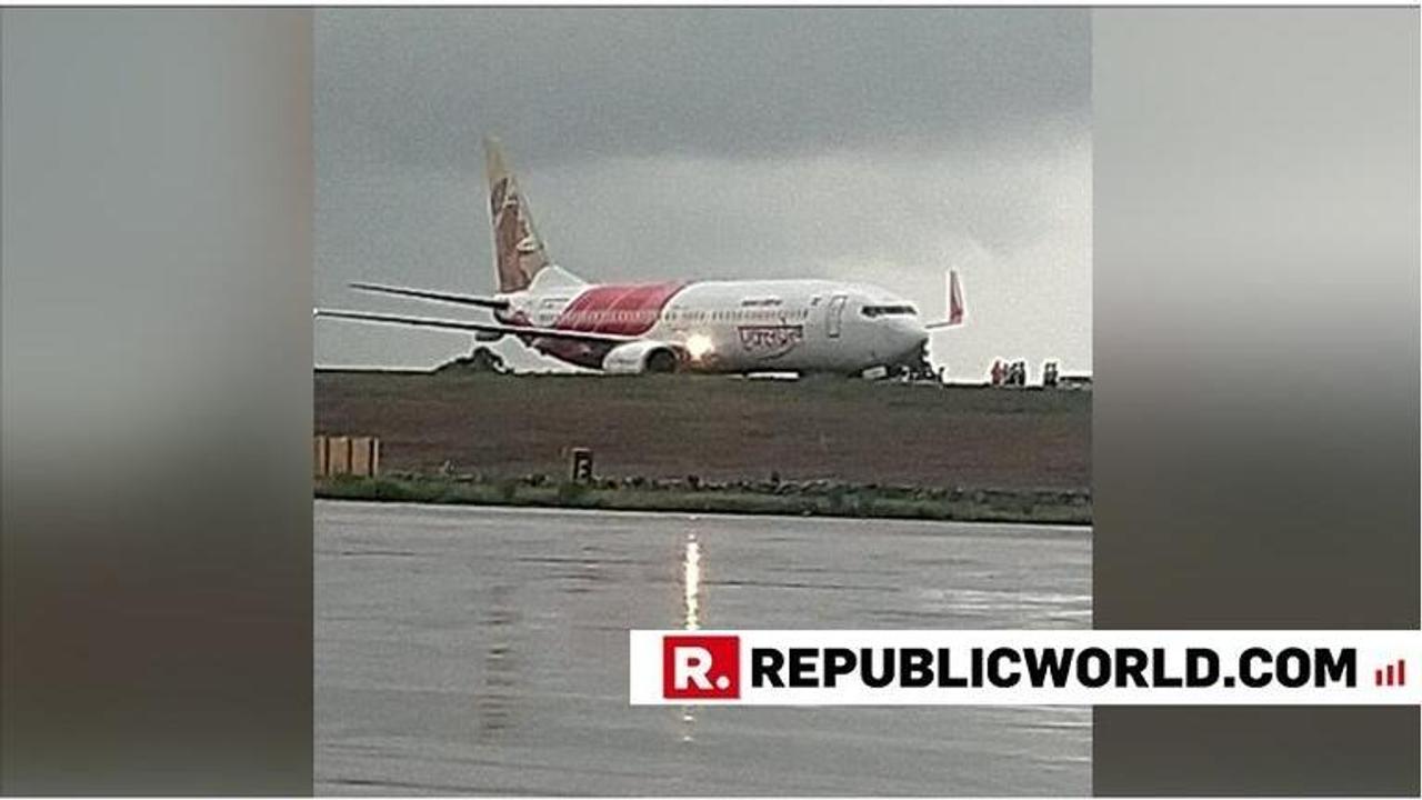 Close shave at Mangalore airport as Air India flight overshoots runway, gets stuck in run-off grass