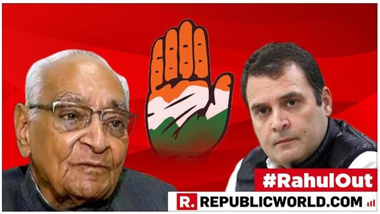 Rahul Gandhi Resigns: Motilal Vora likely to be interim Congress chief, keep Gandhi-Vadra family in-charge